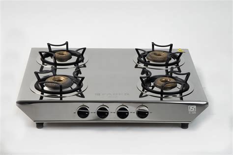 faber gas stove 4 burner battery